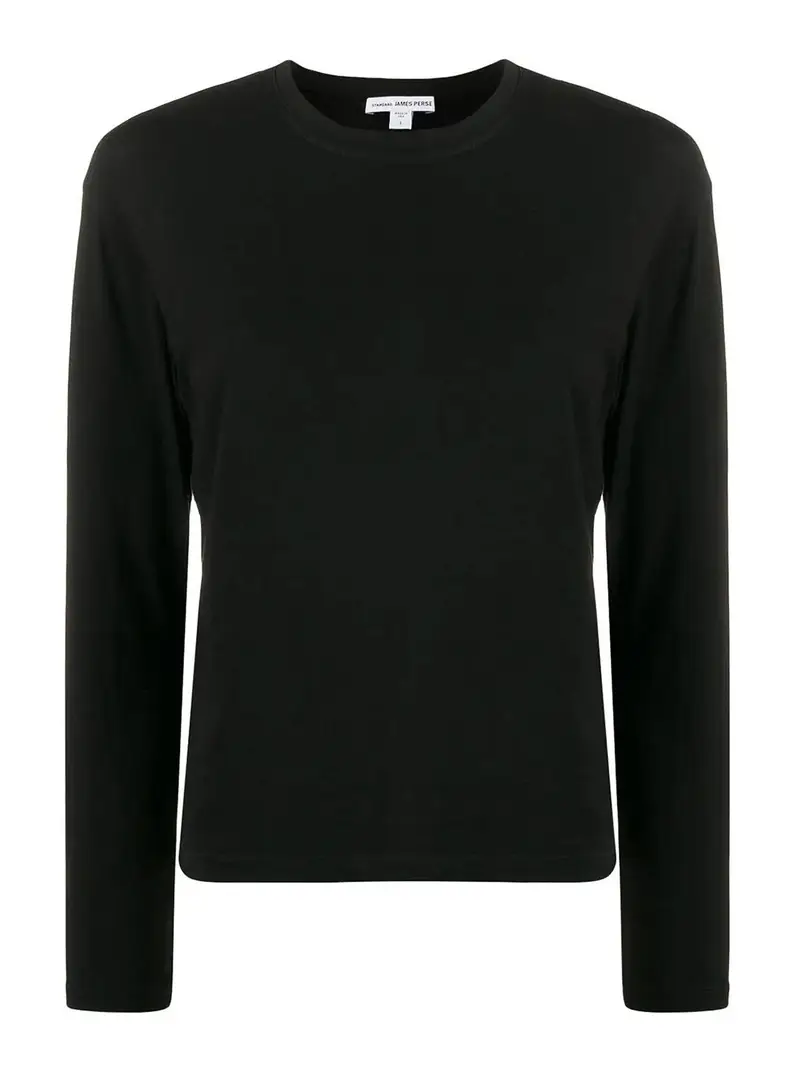 Tee Boxy L/S Nero