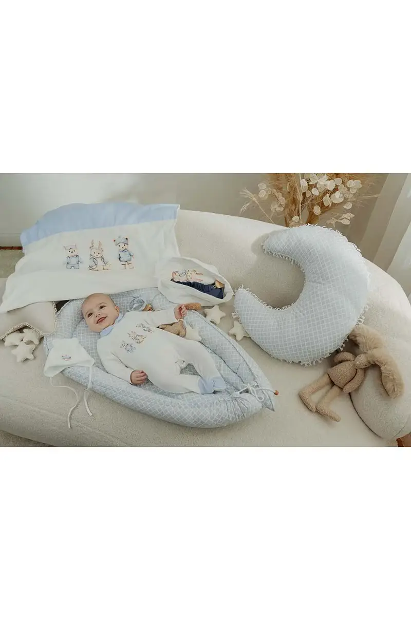 bozzolo neonato ERIN JZH263 Blu miniatura 2