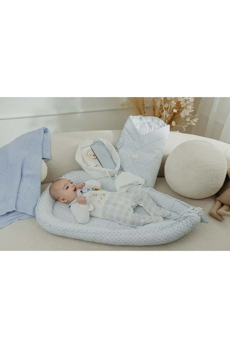 bozzolo neonato ERIN JZH263 Blu miniatura 3