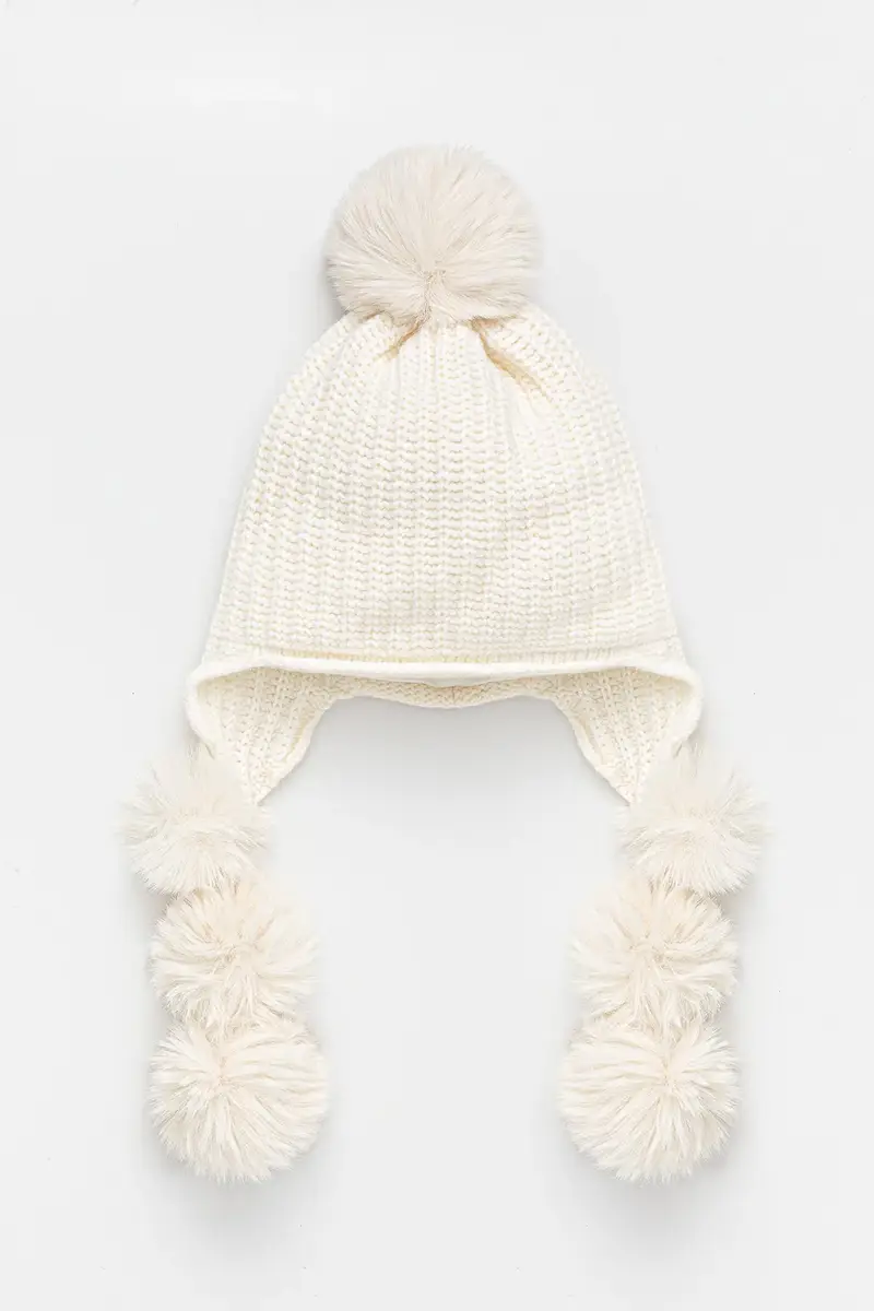 cappello con lana per bambini SIRIANA II colore beige JZI129