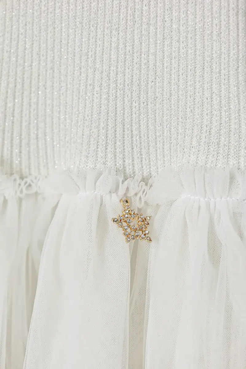 vestito bambina SOLKA colore bianco JZI222 miniatura 3