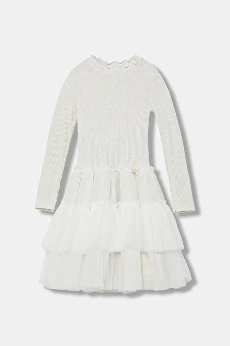 vestito bambina SOLKA colore bianco JZI222