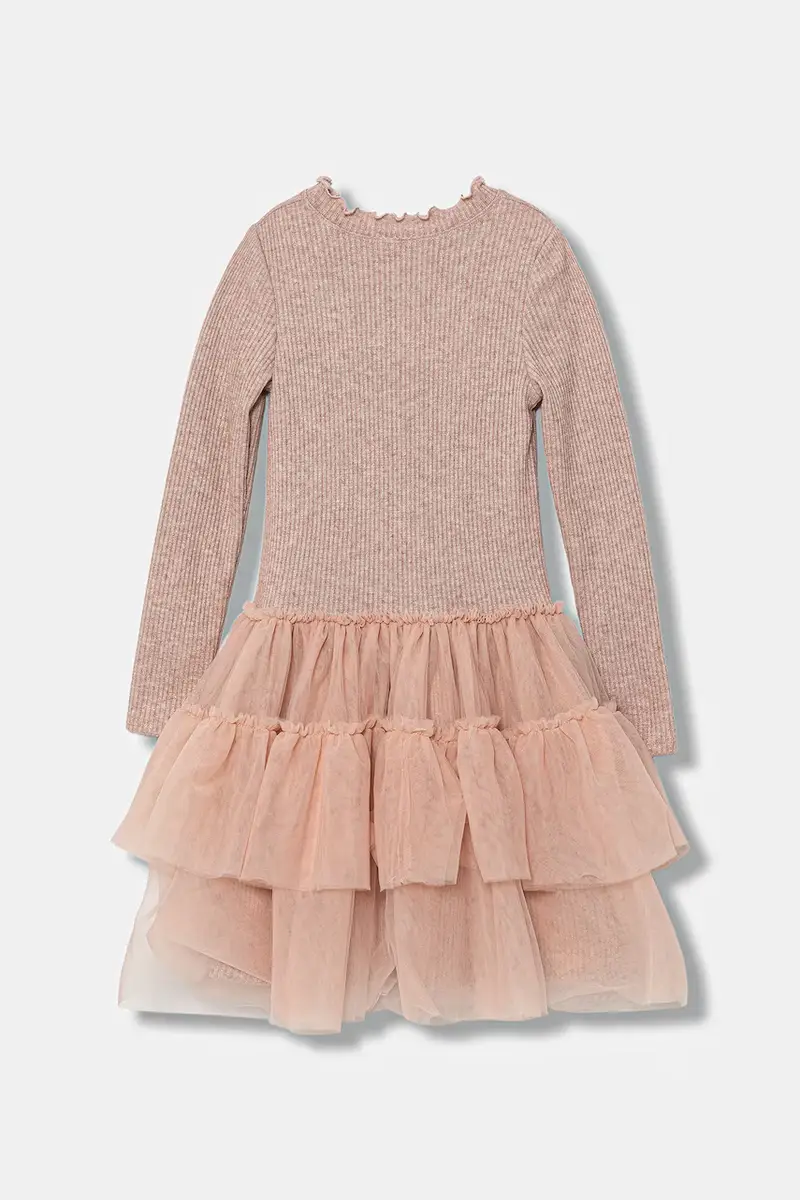 vestito bambina SOLKA colore rosa JZI222 miniatura 2