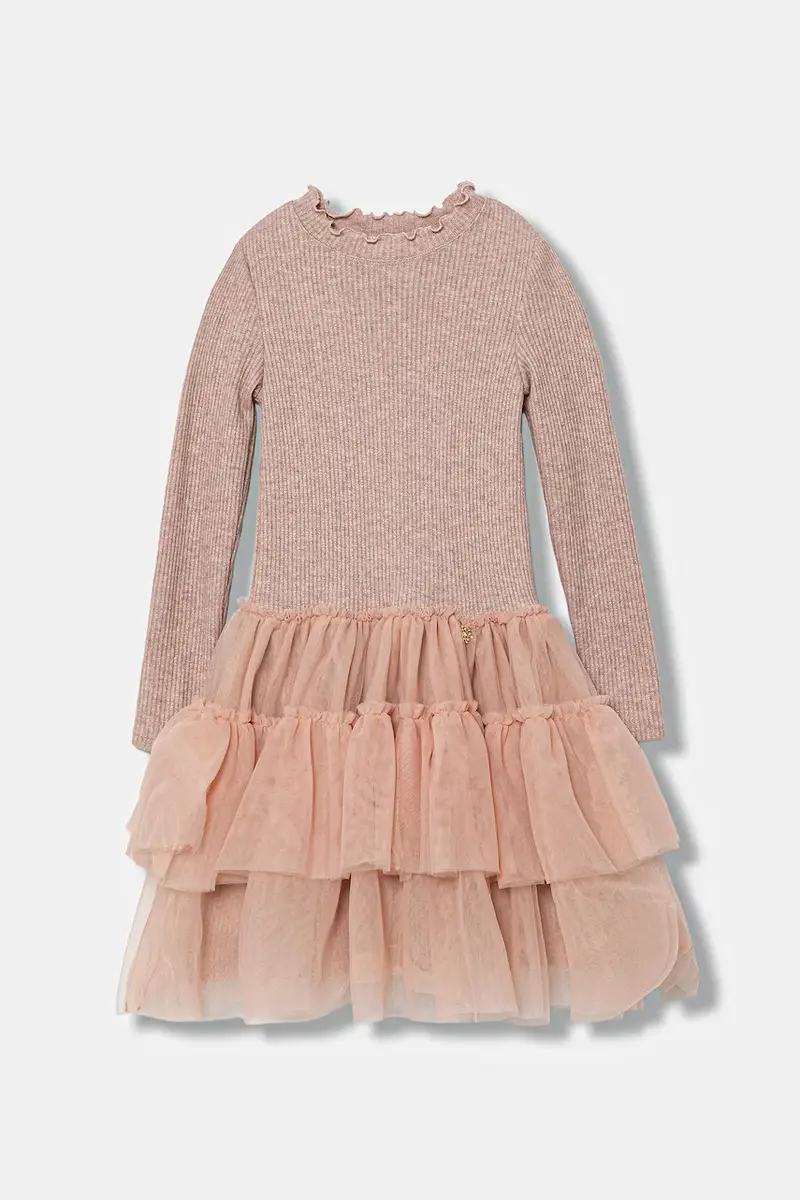 vestito bambina SOLKA colore rosa JZI222