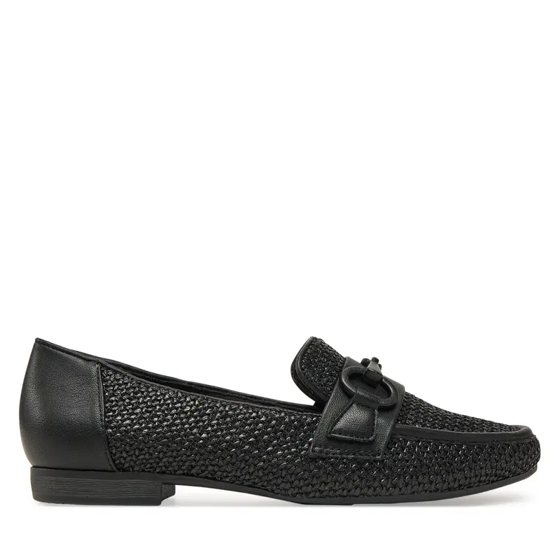 Chunky loafers Jana 8-24265-44 Nero