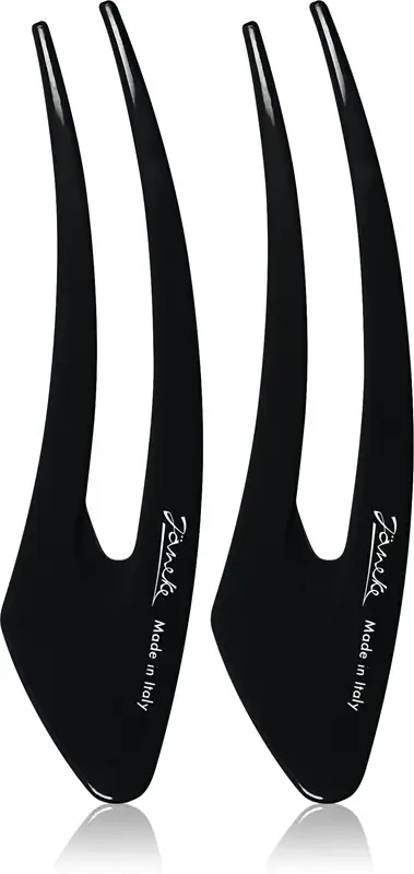 Clip Forcine Per Capelli Nere 2X15 Cm