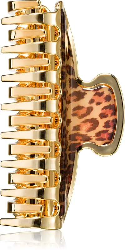 Pinza Leopardata Janeke Hair-Clip Per Capelli 9,5X3,5 Cm
