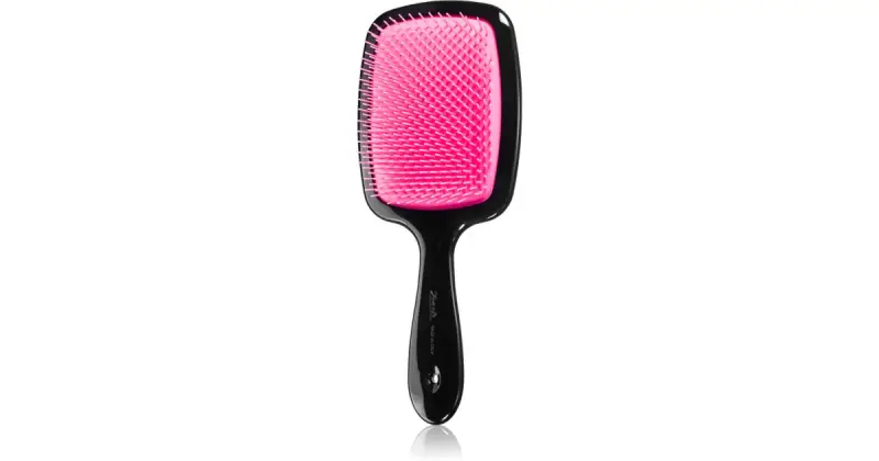 Spazzola Districante Piatta Grande Per Capelli 23,5 X 9,5 X 3 Cm Rosa
