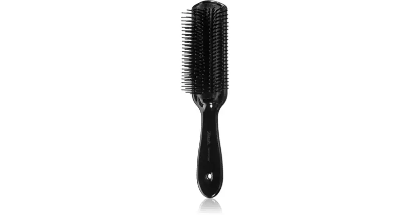 spazzola professionale colore nero per capelli ovale 22,5 cm