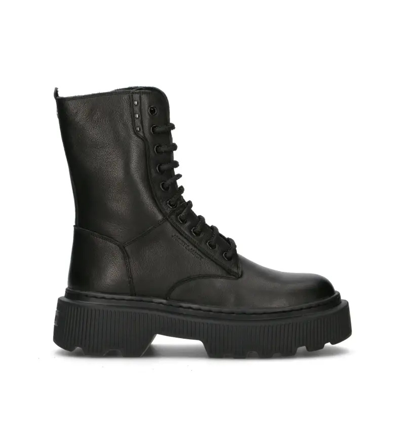 Anfibio donna nero in pelle Vario