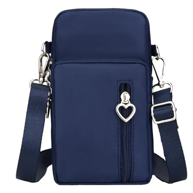 JANKS Borsetta Tracolla Donna Piccola, Mini Borsa Porta Cellulare con Crossbody Strap Phone Portafoglio Borsa A