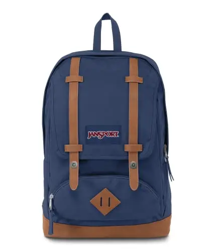 JanSport Cortlandt, Zaino grande, 25 L, 45 x 32 x 15 cm, 15in laptop compartment, Navy