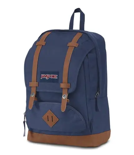 JanSport Cortlandt, Zaino grande, 25 L, 45 x 32 x 15 cm, 15in laptop compartment, Navy miniatura 2
