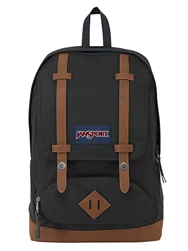 JanSport CORTLANDT Zaino grande, scomparto per laptop 15 inch, Black