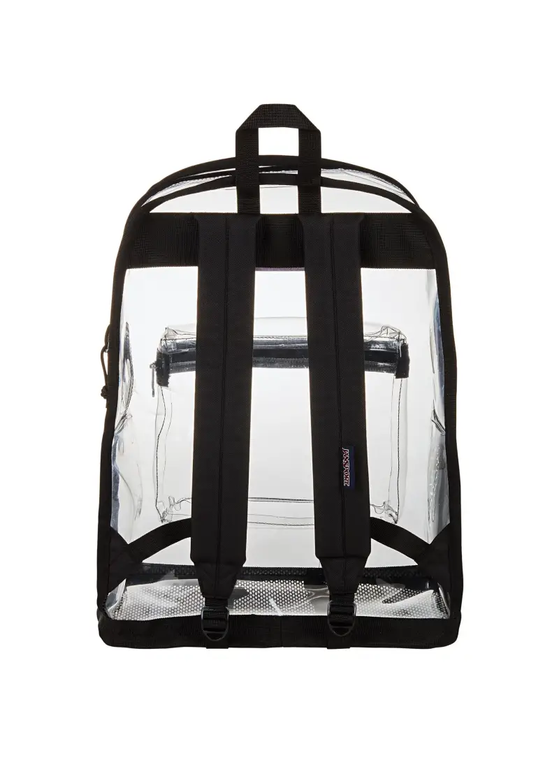 Zaino Clear Pack Trasparente Unisex, Uomo, Bianco miniatura 2