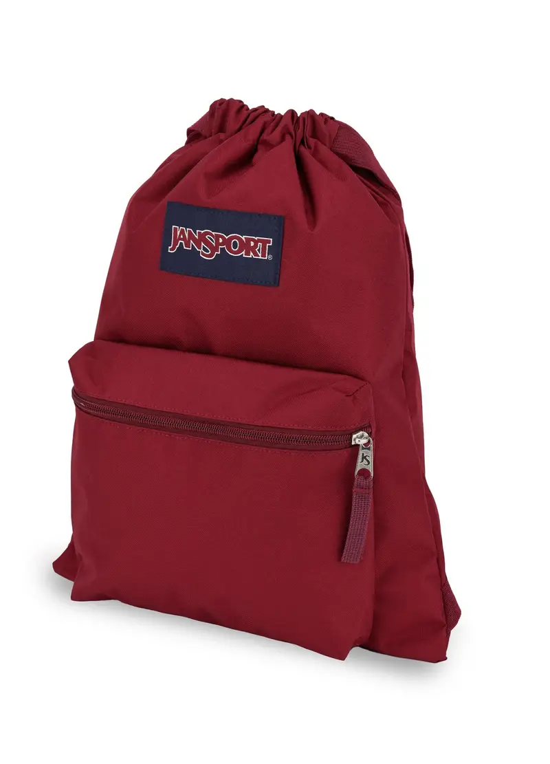 JANSPORT, Zaino Draw Sack, Uomo, Rosso, Taglia: ONE SIZE miniatura 2