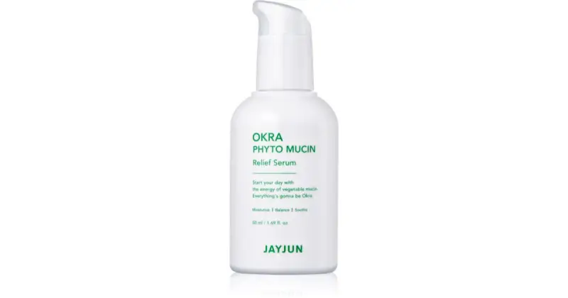 Okra Phyto Mucin Siero Viso Delicato Per Lenire E Rinforzare Le Pelli Sensibili 50 Ml
