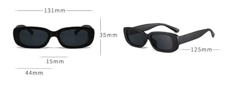 JBINNGROUSE Occhiali da sole Nero 2168529 miniatura 2