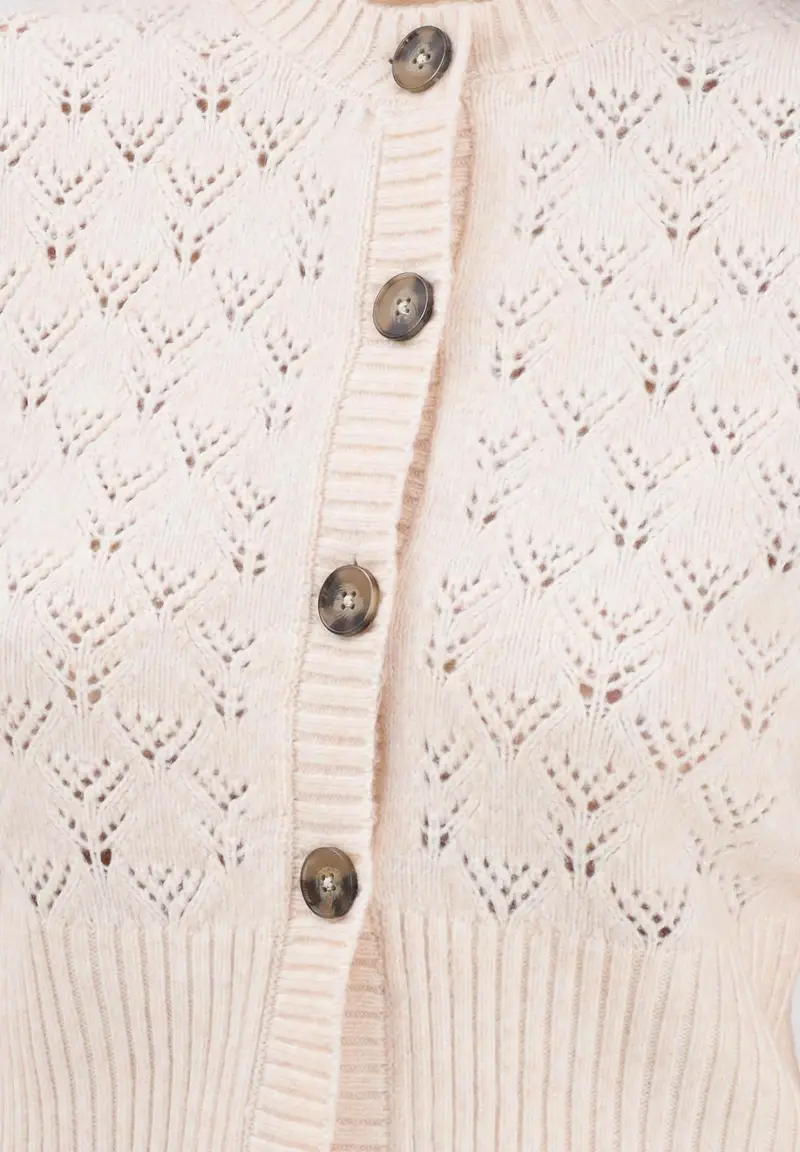 JDY Cardigan Donna Beige 3243080 miniatura 3