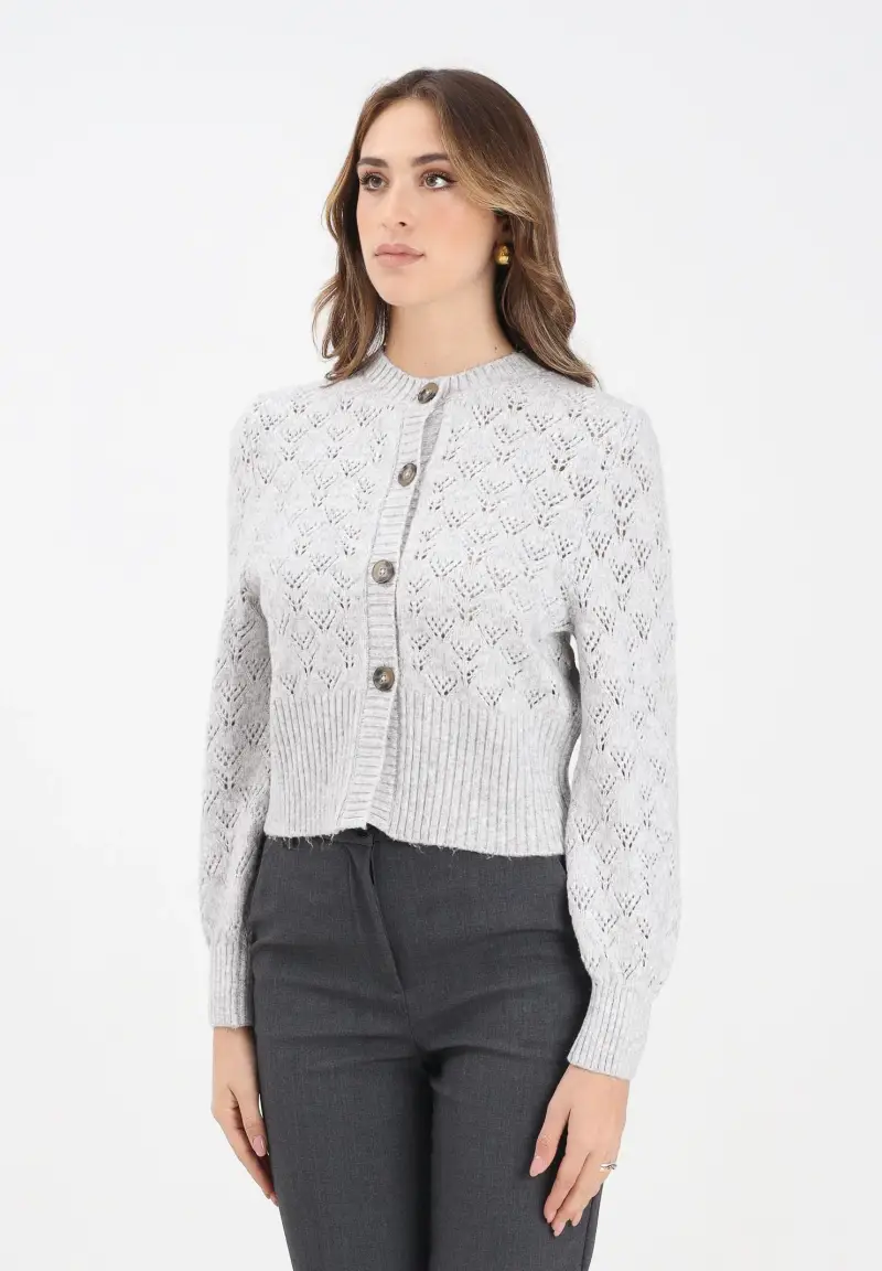 JDY Cardigan Donna Grigio 3243039