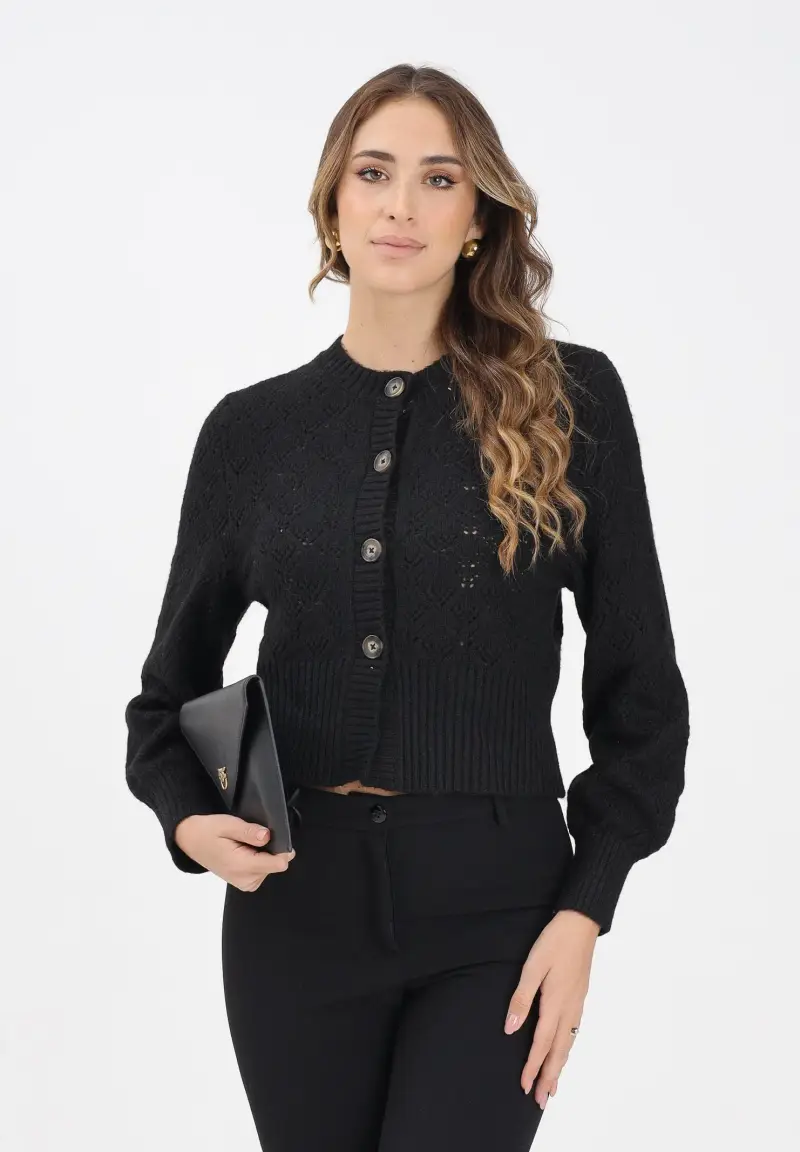 JDY Cardigan Donna Nero 3243145 miniatura 2