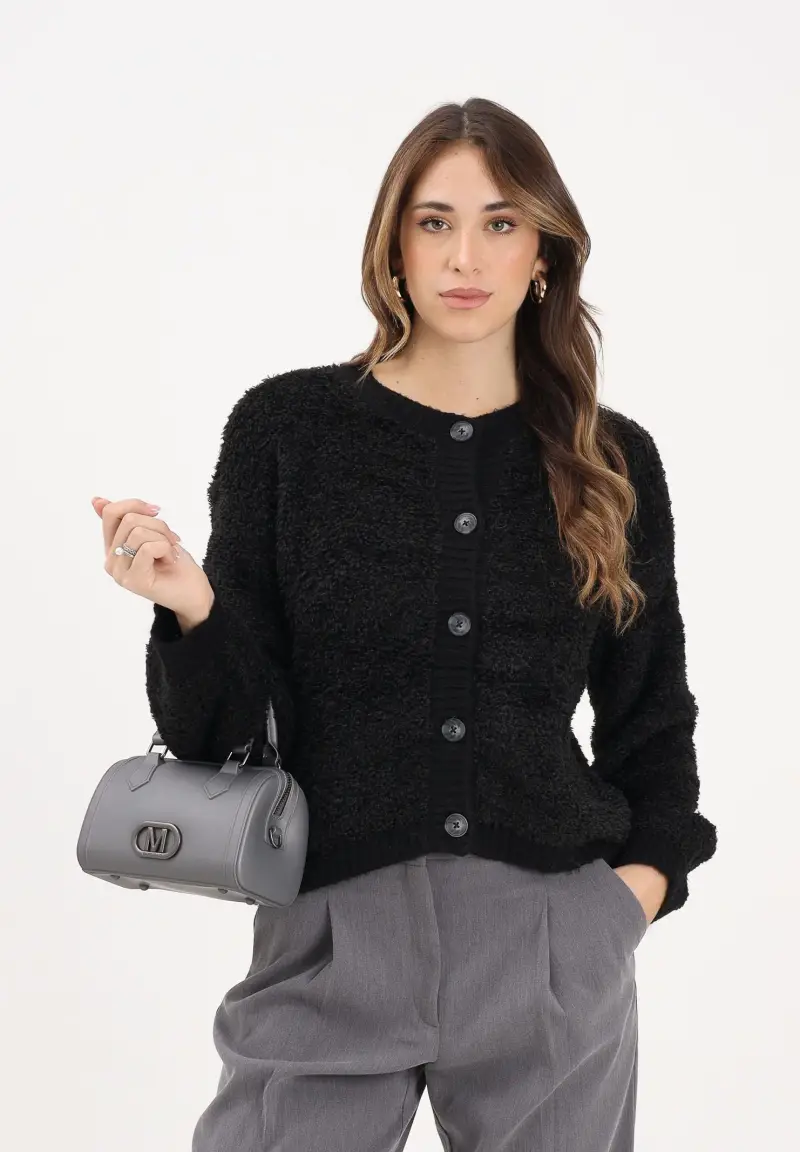 JDY Cardigan Donna Nero 3488060 miniatura 2