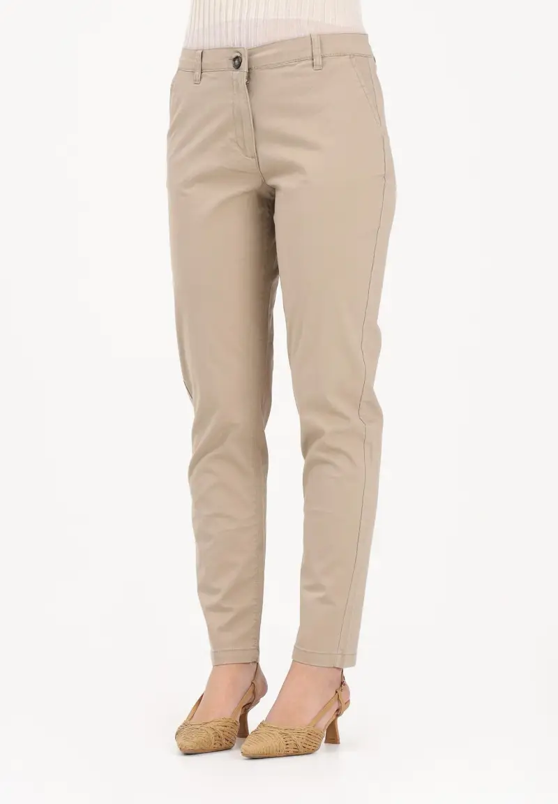 Pantalone beige da donna