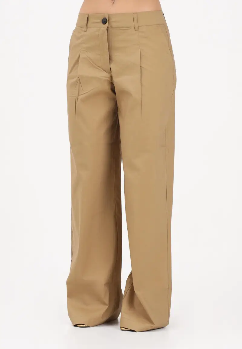 Pantalone beige da donna