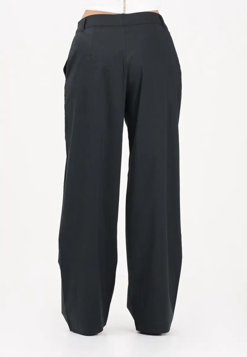 Pantalone nero da donna miniatura 3
