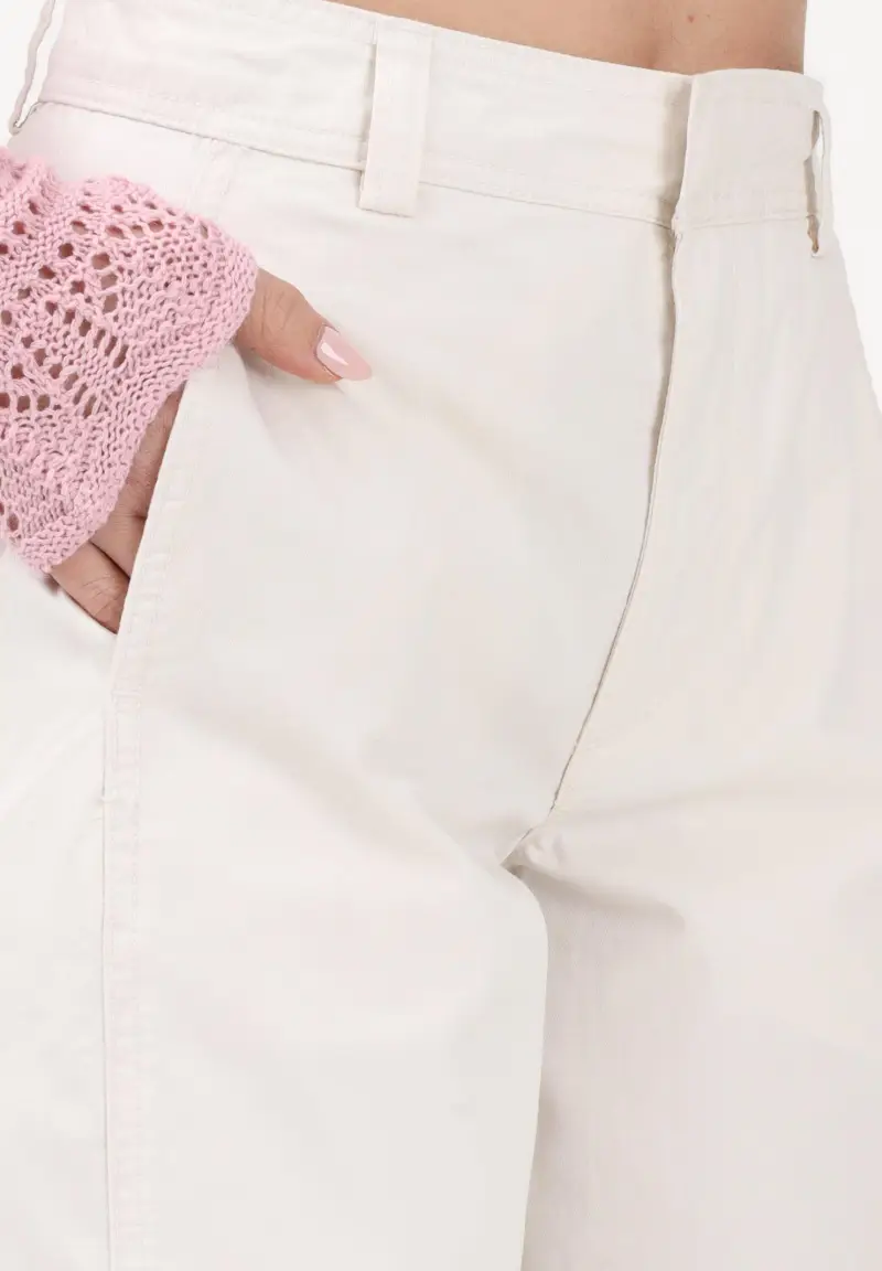 Pantalone panna da donna miniatura 3