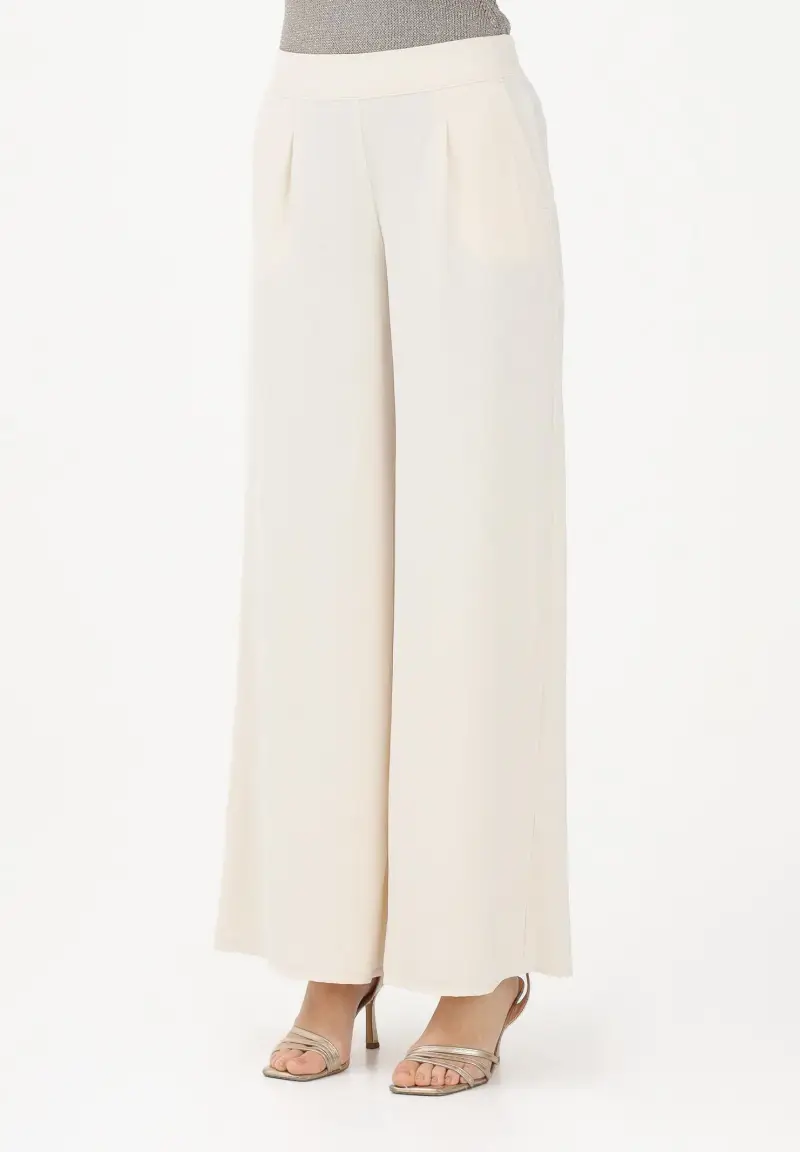 Pantalone panna da donna