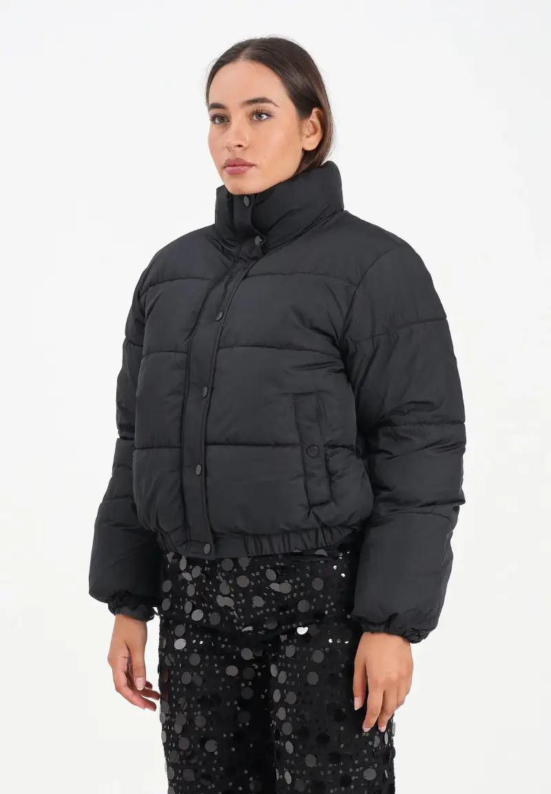 Piumino nero da donna