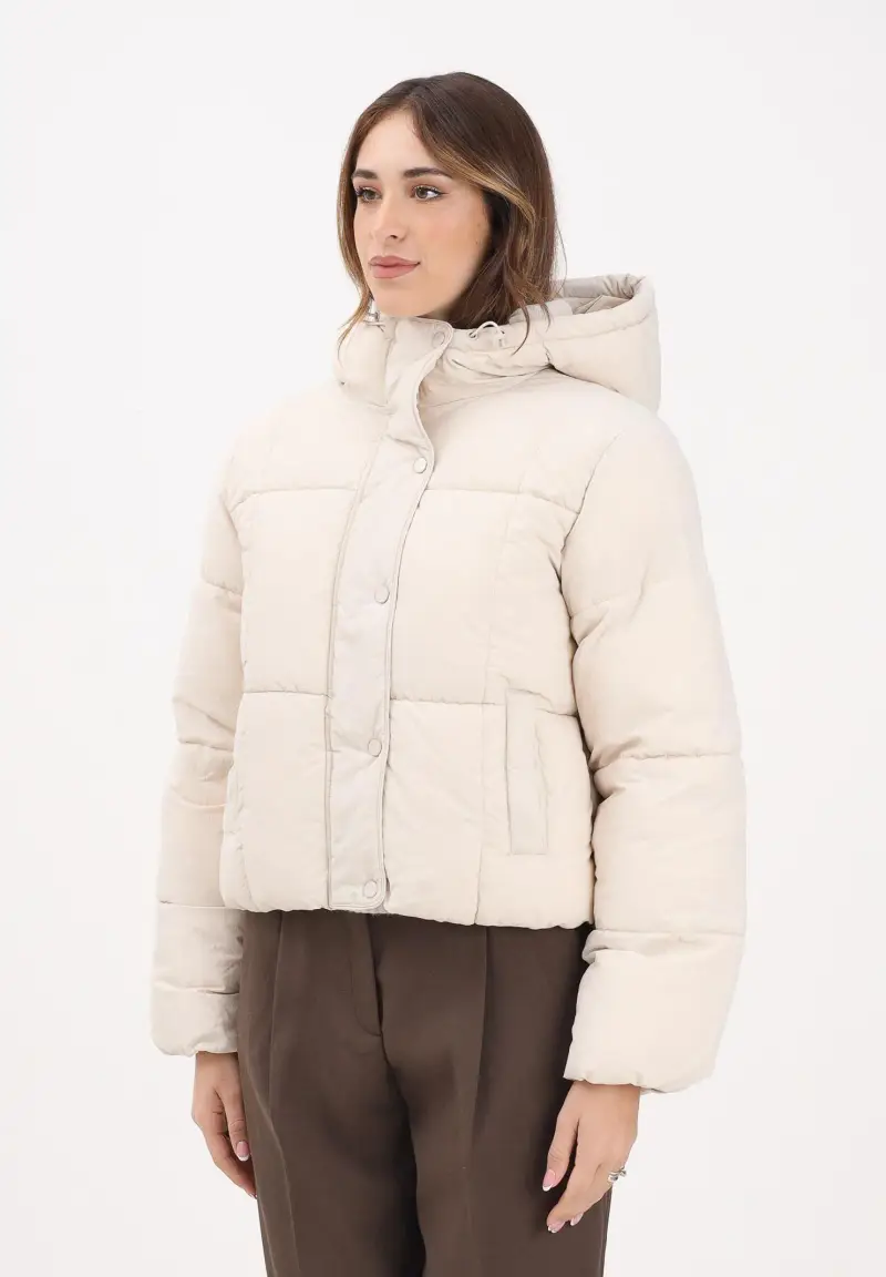 Piumino panna da donna