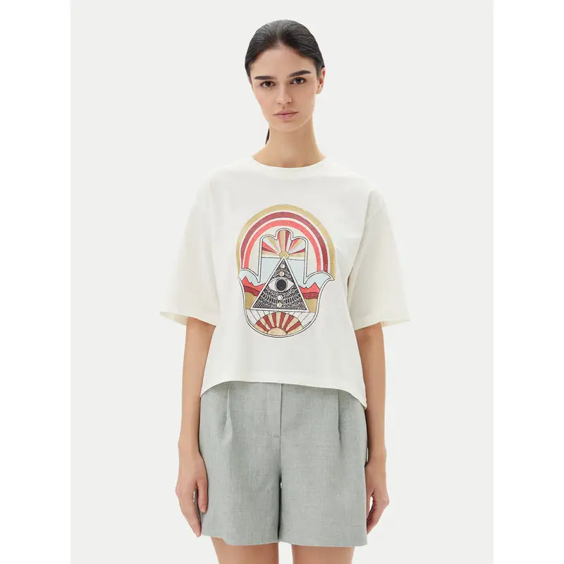 JDY T-shirt Bianco 3222120