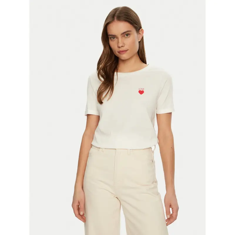 T-shirt Kitty 15318845 Bianco Regular Fit