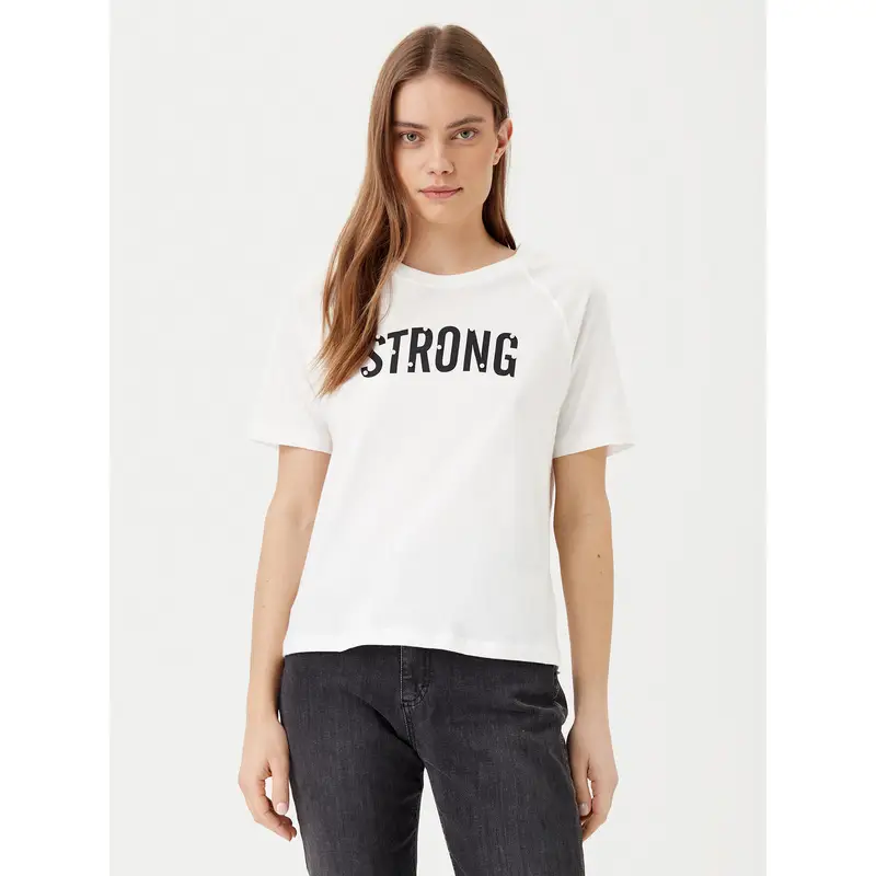 JDY T-shirt Bianco 3214679