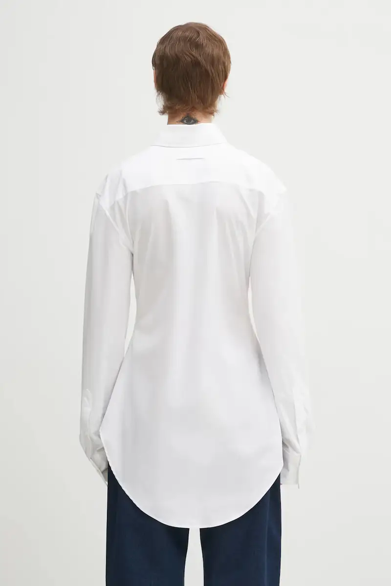 camicia Needles Bianco miniatura 3