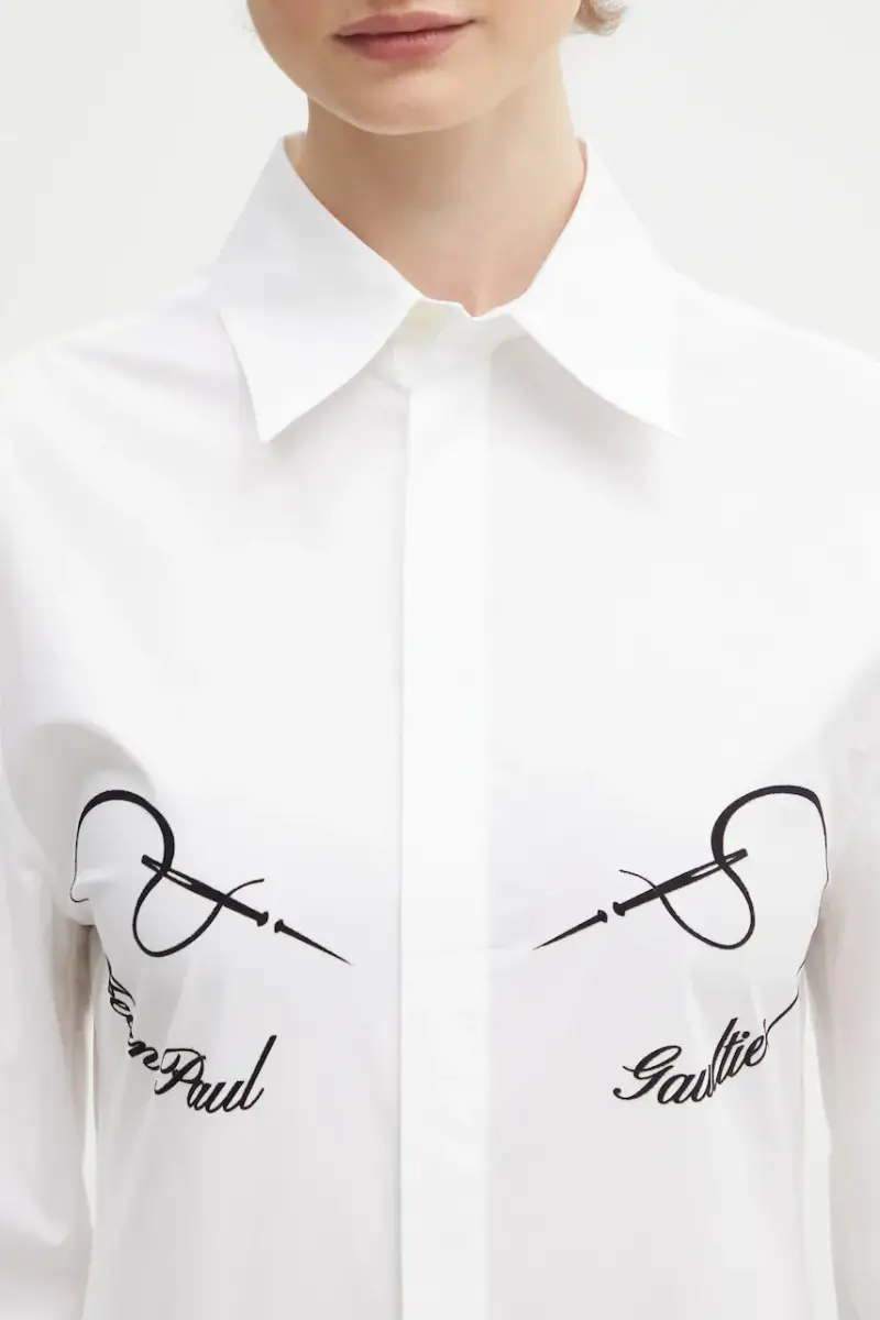 camicia Needles Bianco miniatura 4