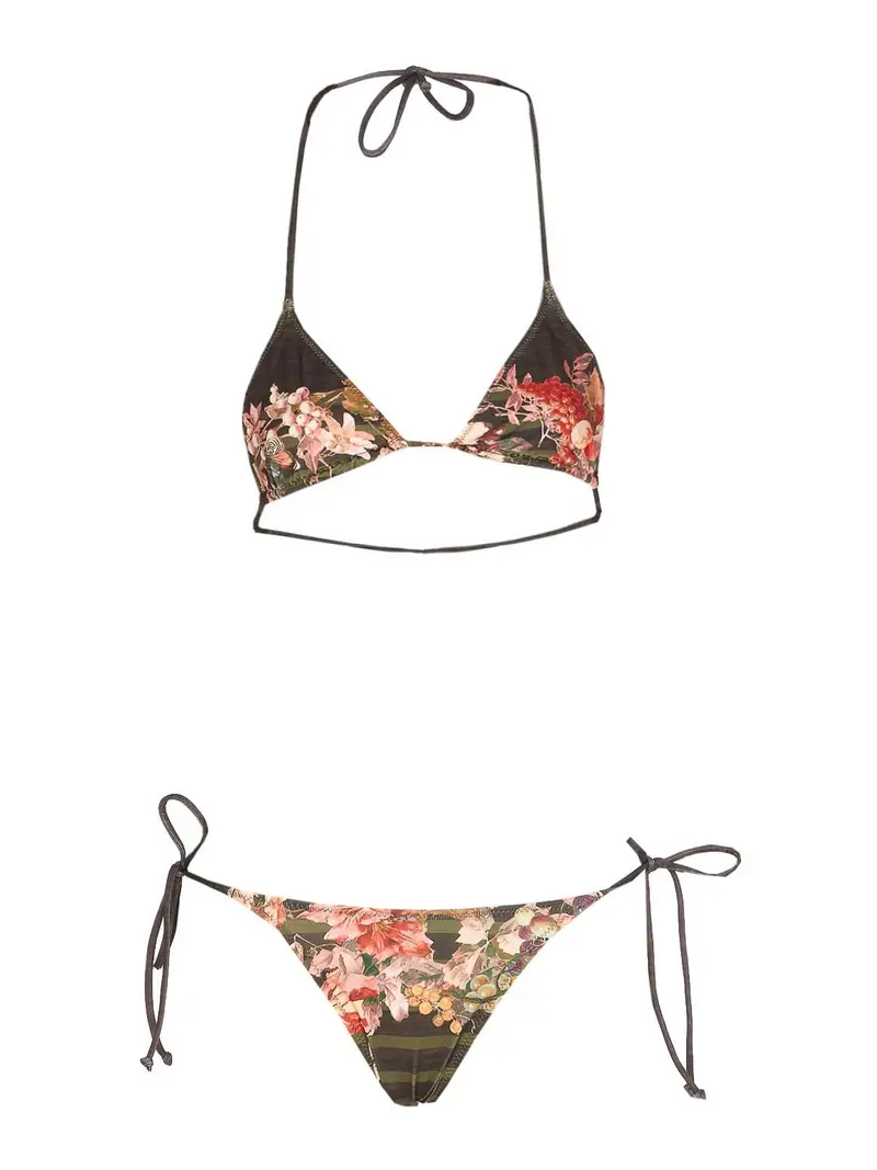 Insieme del bikini Verde