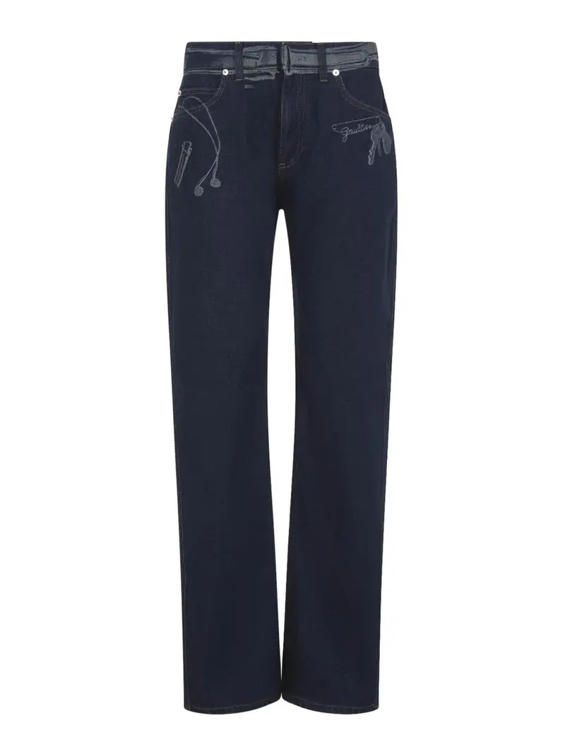 Jeans in cotone Multicolore