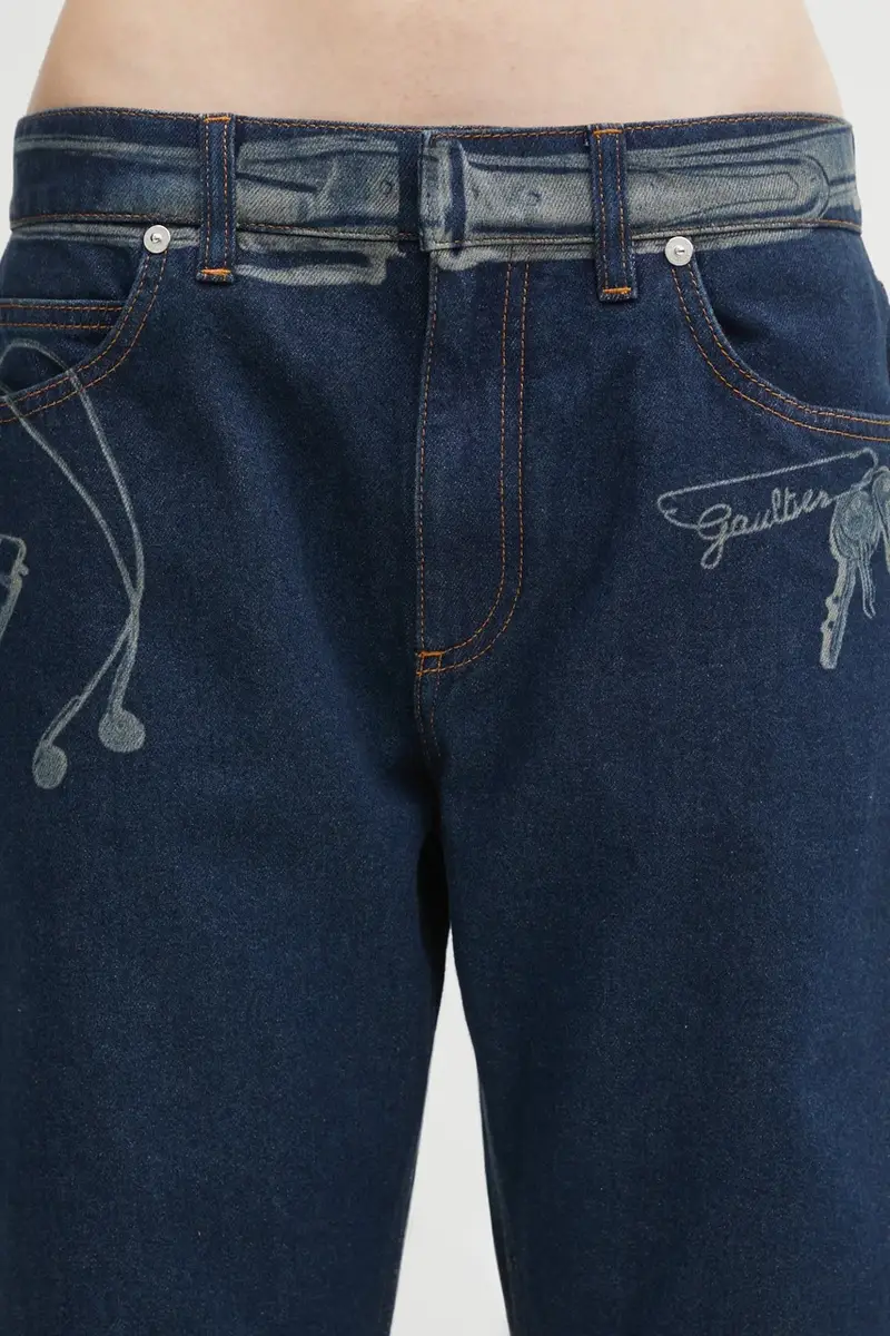 Jean Paul Gaultier Jeans Blu 4131746 miniatura 4
