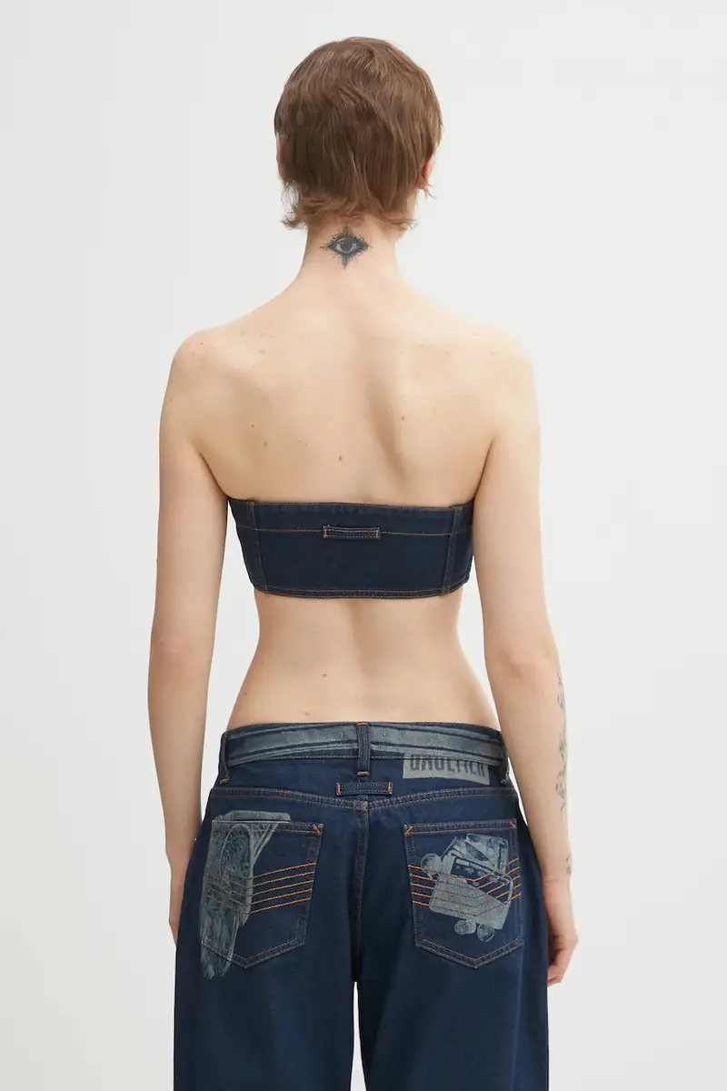 Jean Paul Gaultier Jeans Blu 4131747 miniatura 3