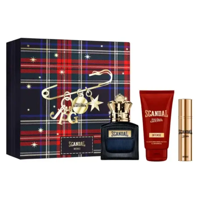 Scandal Pour Homme Intense Eau de Parfum Spray 100ml Set da 3 Pezzi