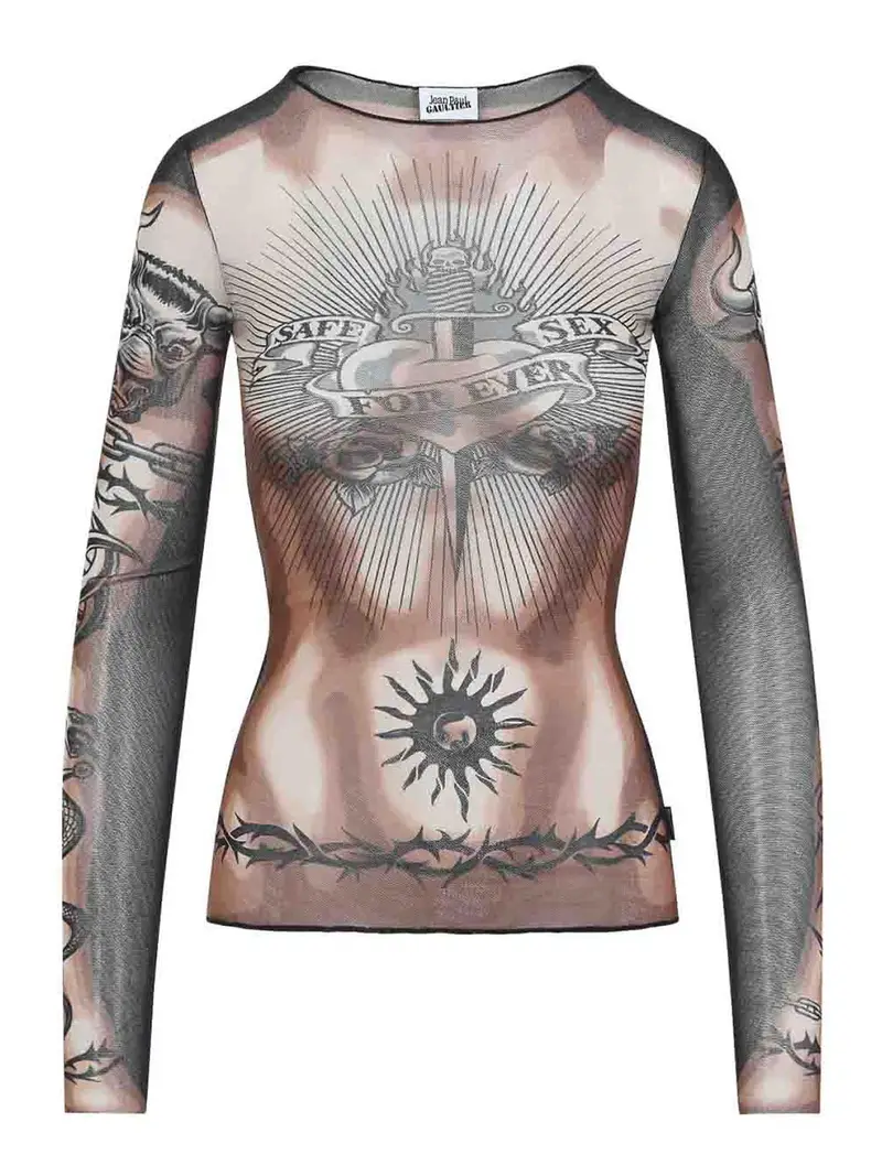 Jean Paul Gaultier Top Nero 4258889
