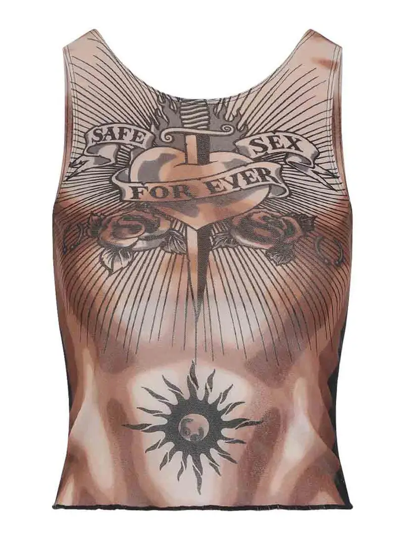 Jean Paul Gaultier Top Nero 4258890