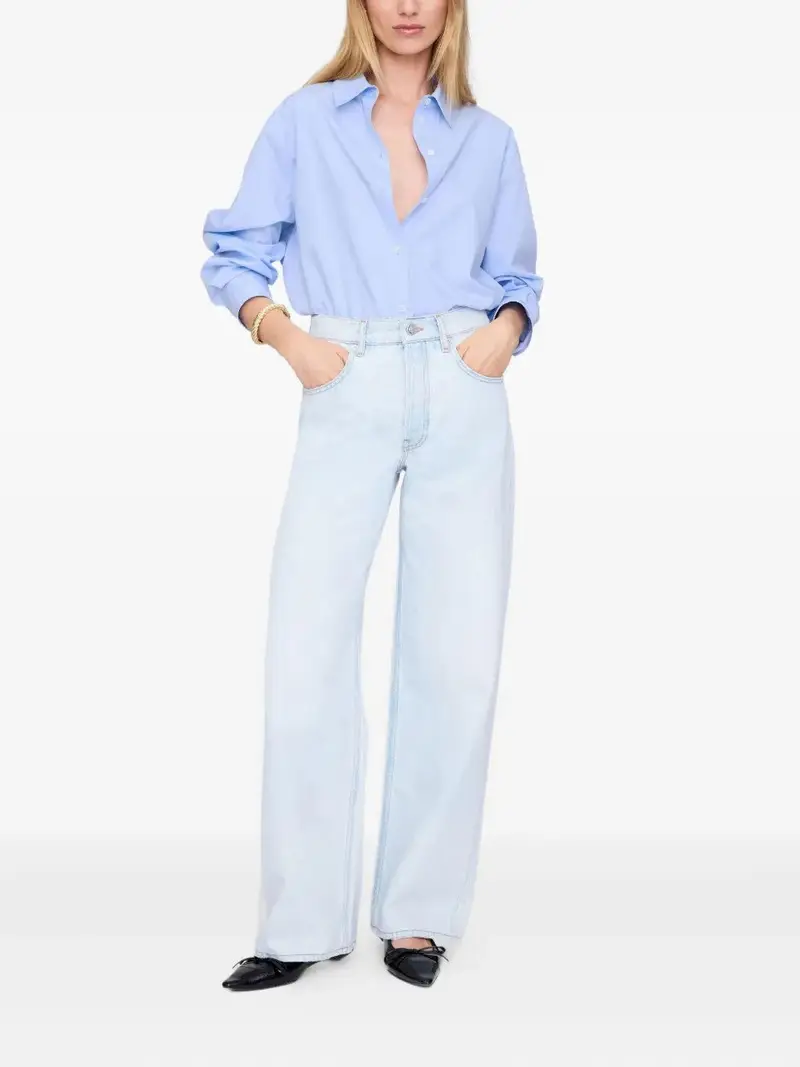 Anine Bing Jeans Blu 1047311 miniatura 2