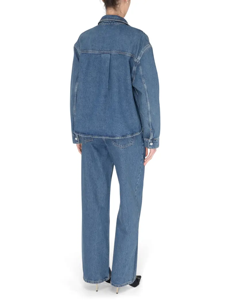 Anine Bing Jeans Blu 1047350 miniatura 2