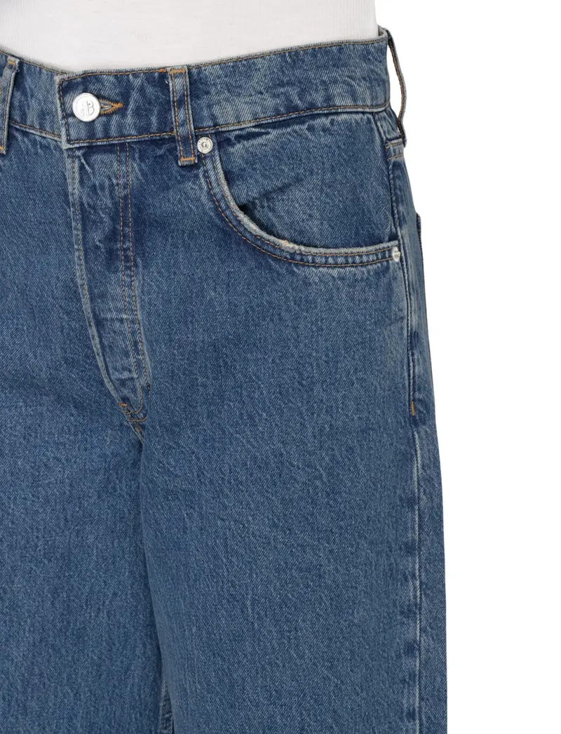 Anine Bing Jeans Blu 1047350 miniatura 3