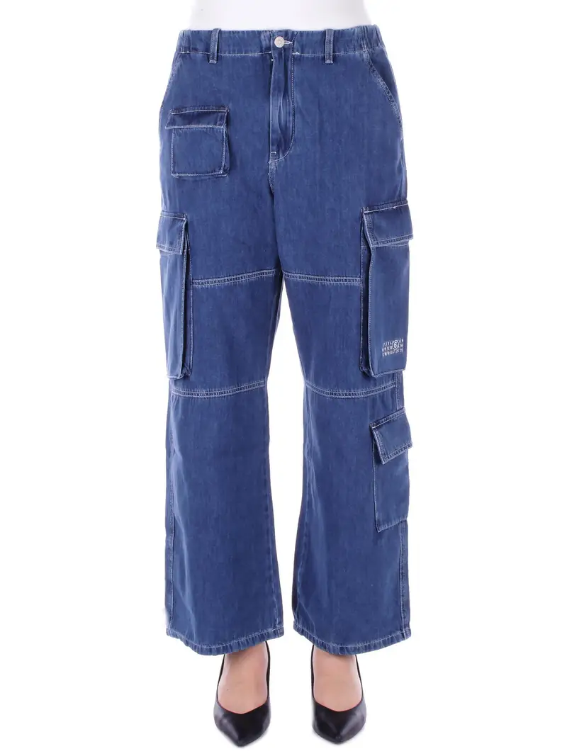 MM6 MAISON MARGIELA Jeans Bambina Blu 2085774