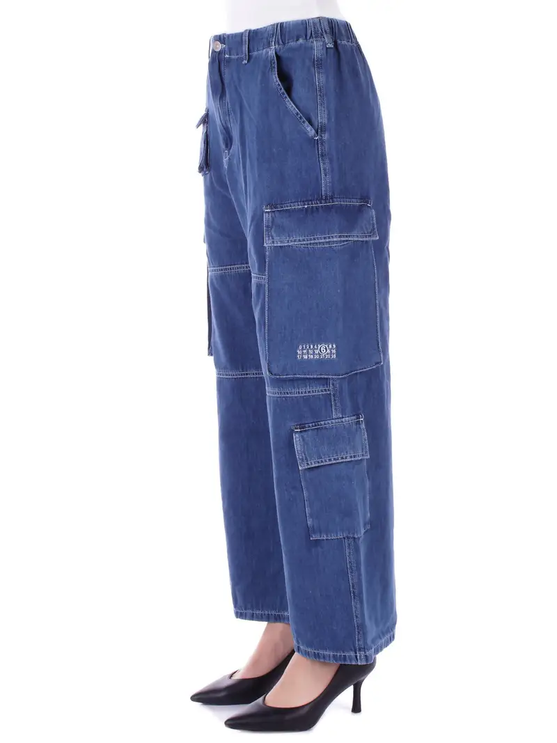 MM6 MAISON MARGIELA Jeans Bambina Blu 2085774 miniatura 2
